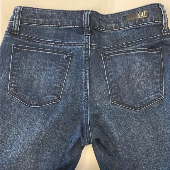 Kut from the Kloth Blue Flare Leg Jeans - Picture 4 of 4